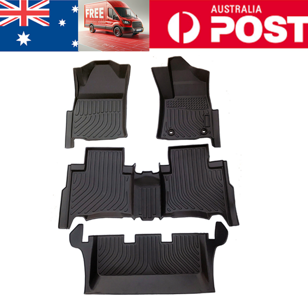 For Toyota Fortuner 2015-2025 3D TPE Floor Mats Waterproof