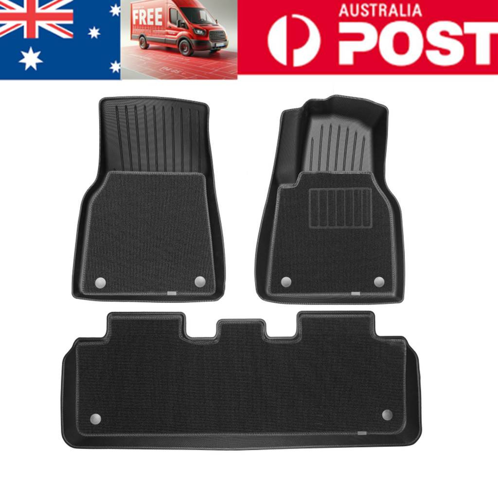 For Tesla Model Y 2021-2025 (not Juniper ) 3D Double lay TPE Floor Mats