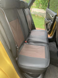 Car Seat Covers Full Set 5 Seat PU Leather Universal Fit Waterproof Breathable