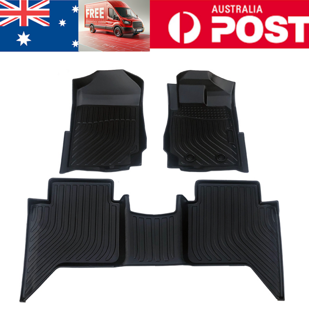 For  Ford ranger 2015-2021  3D TPE Floor Mats Waterproof