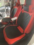 Car Seat Covers Full Set 5 Seat PU Leather Universal Fit Waterproof Breathable