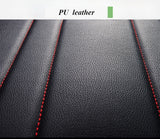 5 Seats Universal Car Seat Covers Deluxe PU Leather Seat Cushion Full Set Cover
