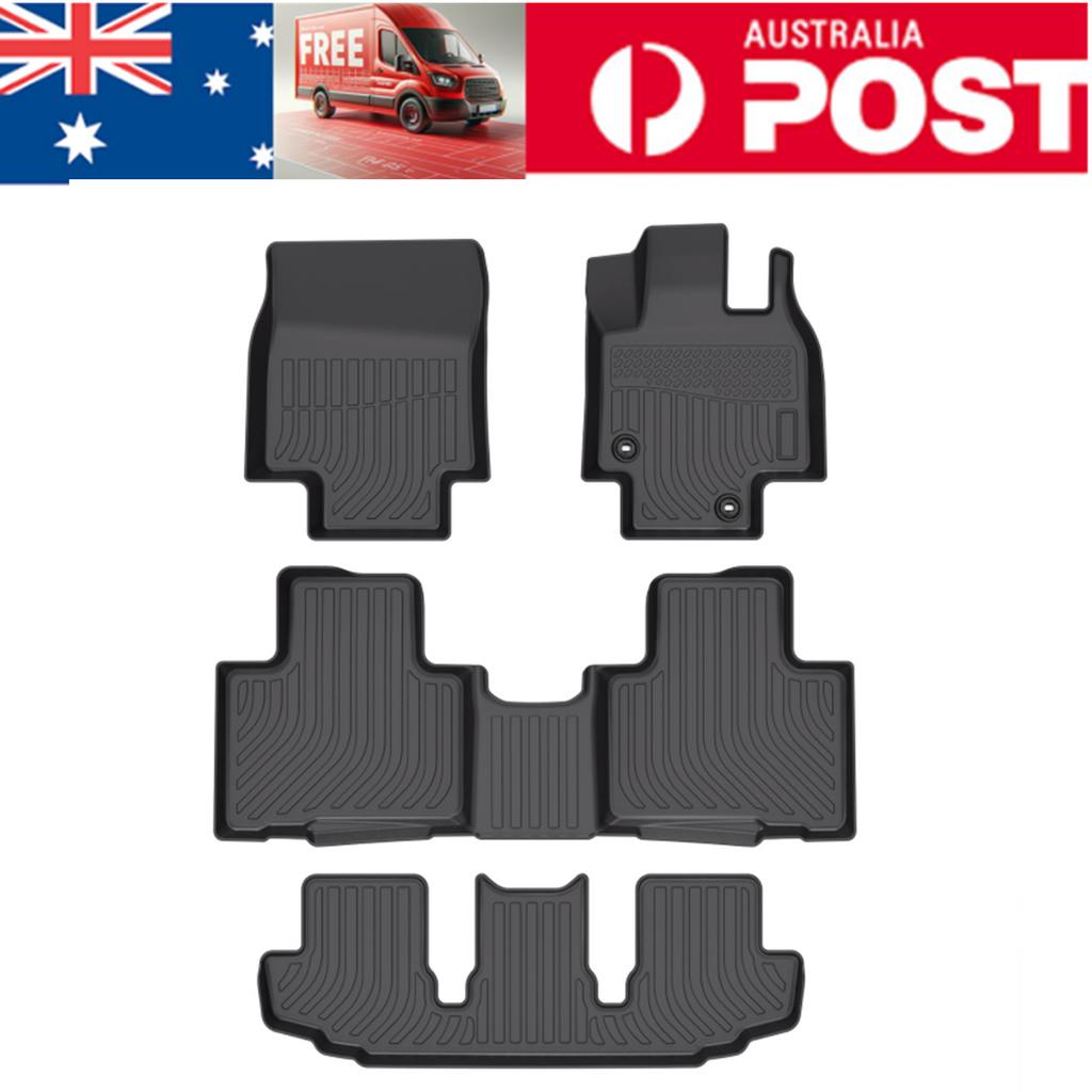 For  Kluger  2021 -2026 3D TPE Floor Mats Waterproof