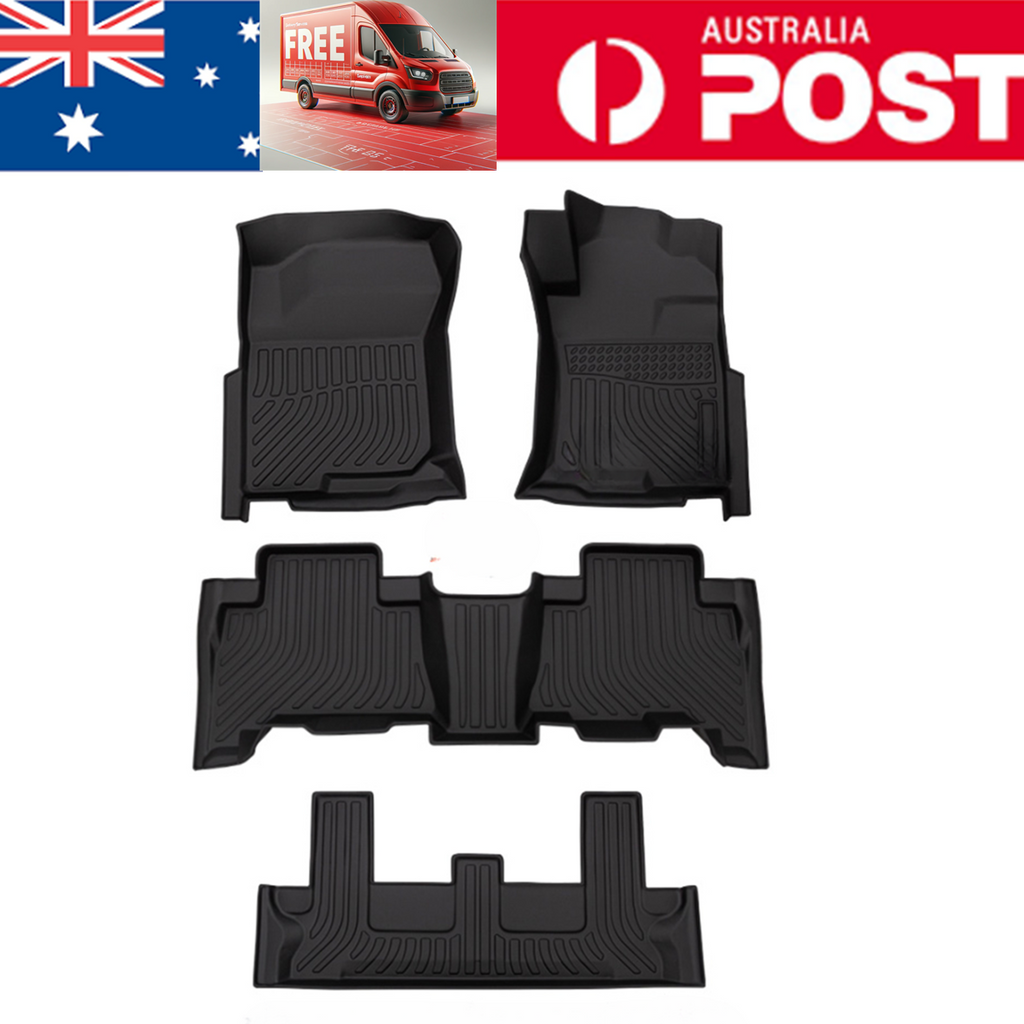 For   Toyota landercruiser prado 150  2010-2023   3D TPE Floor Mats Waterproof