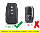 For  Toyota Rav 4 2019-2025  3 Button Key Fob Shell Case – Waterproof Plastic
