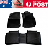For  Toyota Yaris Hatchback 2014-2019 3D TPE Floor Mats Waterproof