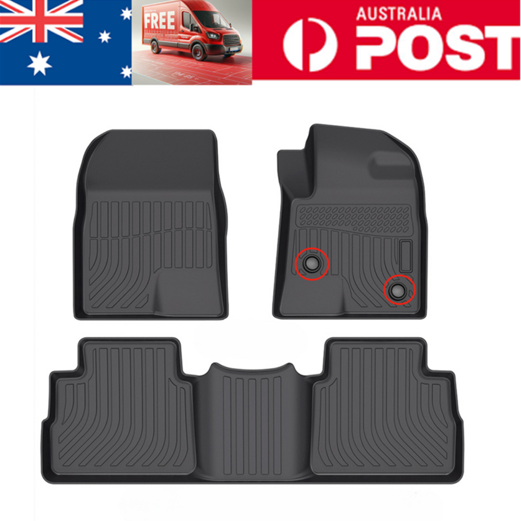 3D TPE Floor Mats for Haval H6  2021–2024 – Custom Fit All Weather Waterproof