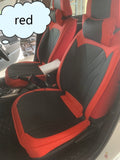 Car Seat Covers Full Set 5 Seat PU Leather Universal Fit Waterproof Breathable