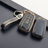 For  Toyota Rav 4 2019-2025  3 Button Key Fob Shell Case – Waterproof Plastic