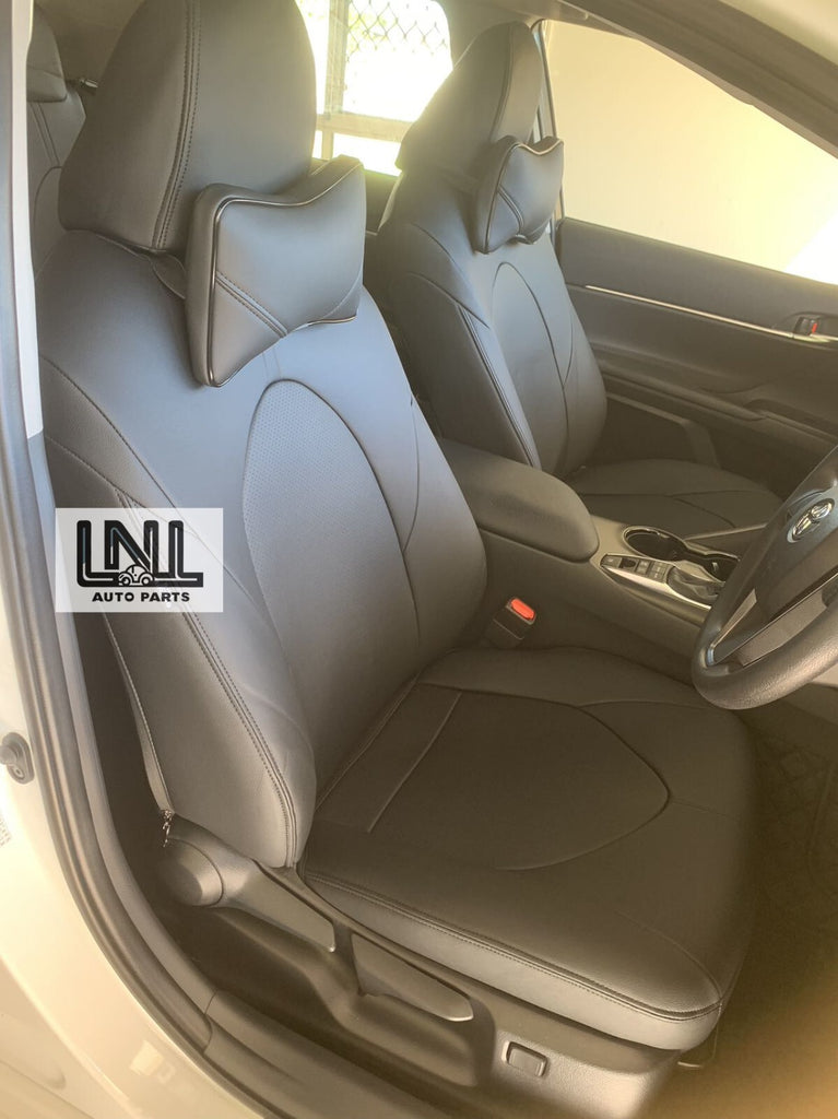 Custom Fit Seat Covers for Toyota Camry Hybrid 2018-2024 | Full Set | Waterproof