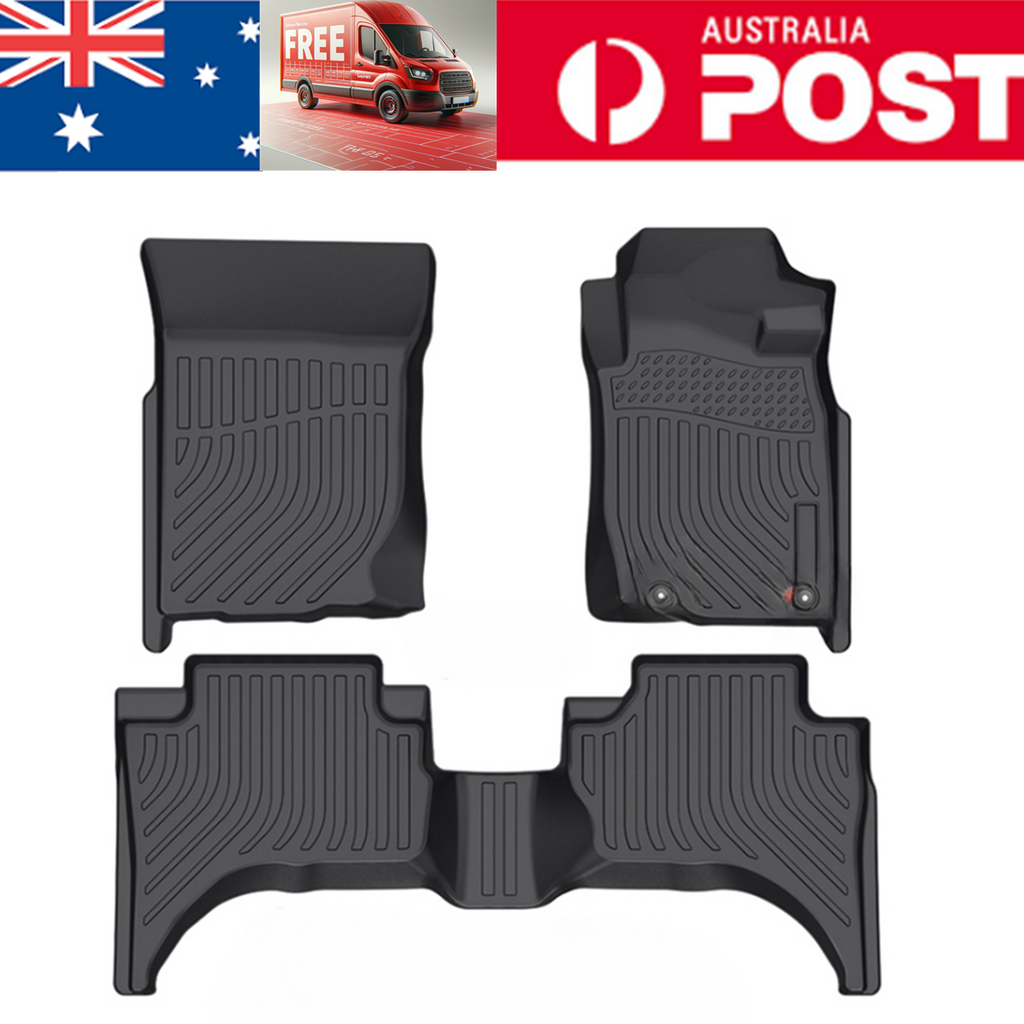 For  Mitsubishi Triton MQ/MR  2015-2023  3D TPE Floor Mats Waterproof
