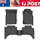 For  Mitsubishi Triton MQ/MR  2015-2023  3D TPE Floor Mats Waterproof