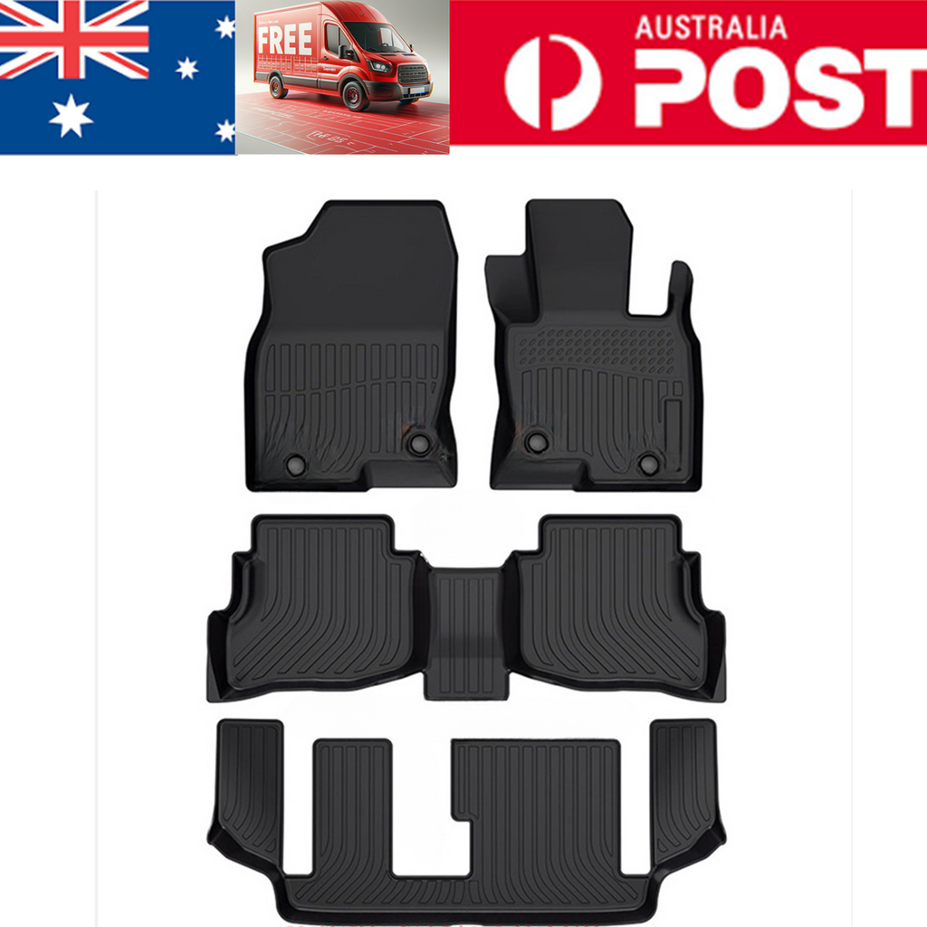 For  Mazda cx9  2016-2025   3D TPE Floor Mats Waterproof