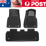For  Tesla  Model  Y   2021-2025  (not Juniper ) 3D Double lay  TPE Floor Mats