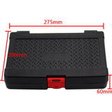 12 Pcs Metric 8-19mm Flexible Head Spanner Gear Ratchet Wrench Cr-V Steel Set