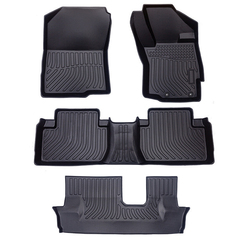 3D Custom TPE Car Floor Mats | All-Weather Waterproof & Odorless  outlander 2021-2024