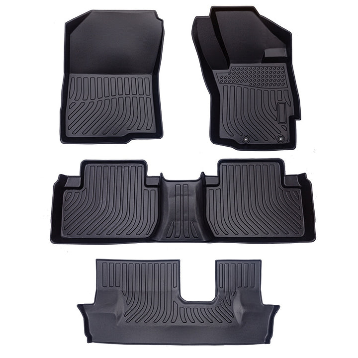 3D Custom TPE Car Floor Mats | All-Weather Waterproof & Odorless  outlander 2021-2024